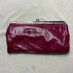 HOBO red leather wallet